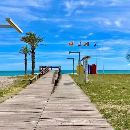 Con Piscina Padel Y Vistas Al Mar Moncofar